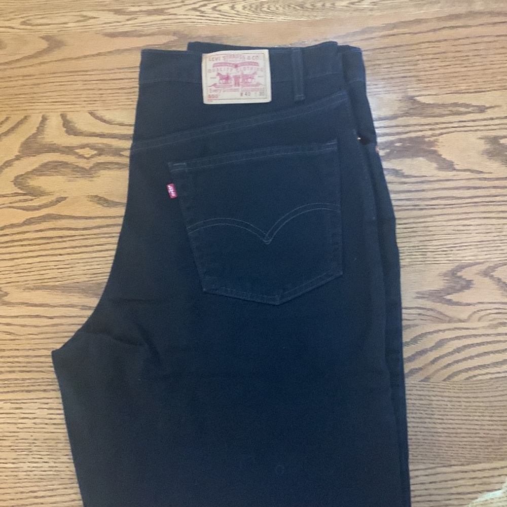 New Black Levi’s. 40X30